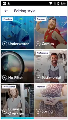 Video Editor Maker Loyal android App screenshot 6