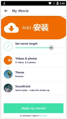 Video Editor Maker Loyal android App screenshot 8